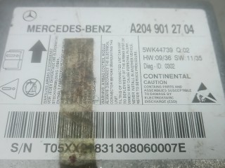 Блок управления airbag, ориг. номер A2049012704, MERCEDES BENZ C-CLASS W204 W204 2011-2015