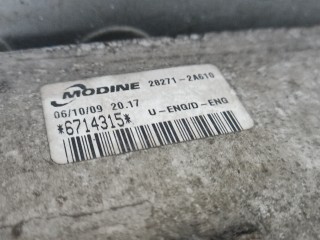 Радиатор интеркулера, KIA CEE'D 1 1 2006-2010