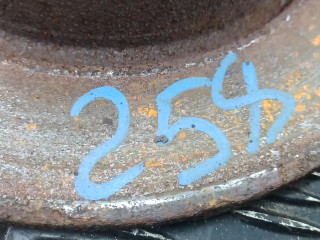 Диск тормозной задний, ориг. номер 1K0615601AB, VOLKSWAGEN GOLF 5 5 2003-2009