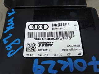 Блок управления ручника (стояночного тормоза), ориг. номер 8K0907801L, AUDI A5 1 1 2011-2016
