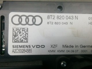 Блок управления печки и климат-контроля, ориг. номер A2C53284585, AUDI A5 1 1 2007-2011