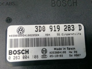 Блок PDC (парктроников), ориг. номер 3D0919283D, VOLKSWAGEN PHAETON 1 1 2002-2007