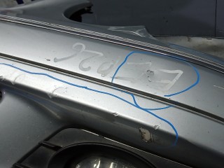 Бампер передний, MERCEDES BENZ CLK C209 C209 2005-2010