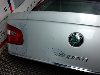 Дверь 3-5, SKODA SUPERB 2 2 2008-2013