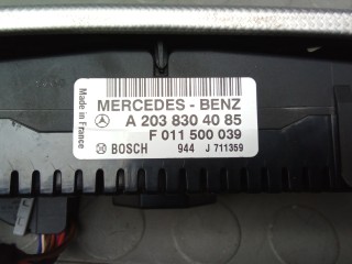 Блок управления печки и климат-контроля, MERCEDES BENZ CLK C209 C209 2005-2010