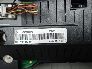 Щиток приборов, ориг. номер A1645409047, MERCEDES BENZ M-CLASS W164 W164 2005-2008