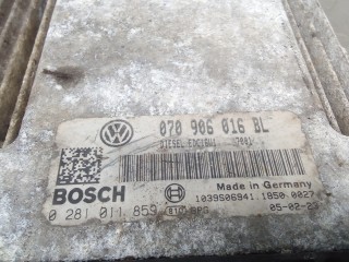 Блок управления двс, ориг. номер 0281011859, 070906016BL, VOLKSWAGEN TOUAREG 7L 7L 2002-2007