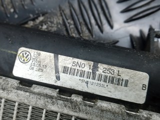 Радиатор системы охлаждения, ориг. номер 5N0121253L, 5N0121253P, VOLKSWAGEN SHARAN 3 3 2010-2015