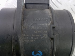 Расходомер воздуха дизельный, ориг. номер 68069532AA, 0281006247, JEEP GRAND CHEROKEE WK2 WK2 2010-2013