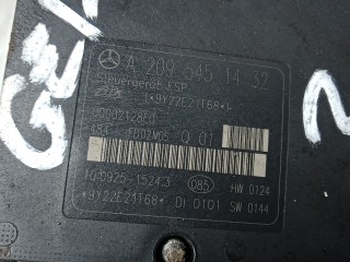 Блок ABS, ориг. номер A2095451432, MERCEDES BENZ CLK C209 C209 2002-2005