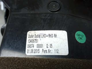 Дефлектор, ориг. номер 39079604, 13406751, OPEL ASTRA K K 2015-2019