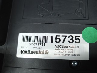 Блок мультимедиа, ориг. номер 20875735, OPEL ZAFIRA C C 2011-2016