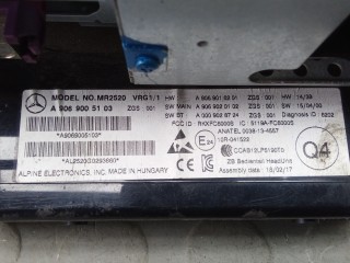 Магнитола, ориг. номер A9069005103, MERCEDES BENZ SPRINTER 2 SPARKA 2 SPARKA 2014-2018