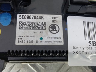 Блок управления печки и климат-контроля, ориг. номер 5E0907044K, SKODA OCTAVIA A7 A7 2013-2017