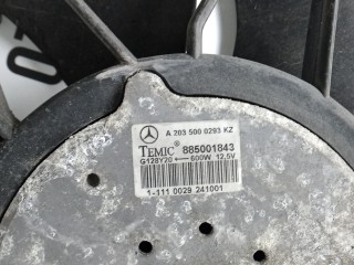 Вентилятор радиатора, MERCEDES BENZ C-CLASS W203 W203 2000-2004