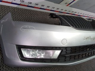 Бампер передний, ориг. номер 5JA807221, SKODA RAPID 2012-2017
