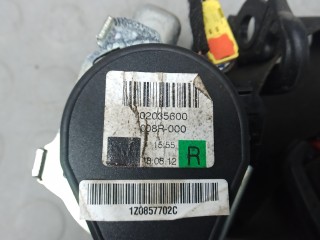 Ремень безопасности с пиропатроном сиденья переднего, SKODA OCTAVIA A5 A5 2008-2013