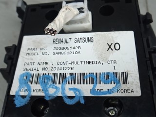 Джойстик управления мультимедиа, ориг. номер 253B02542R, RENAULT SCENIC 3 3 2013-2016