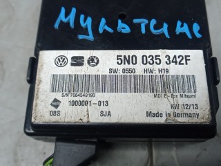 Блок мультимедиа, ориг. номер 5N0035342F, SKODA RAPID 2012-2017