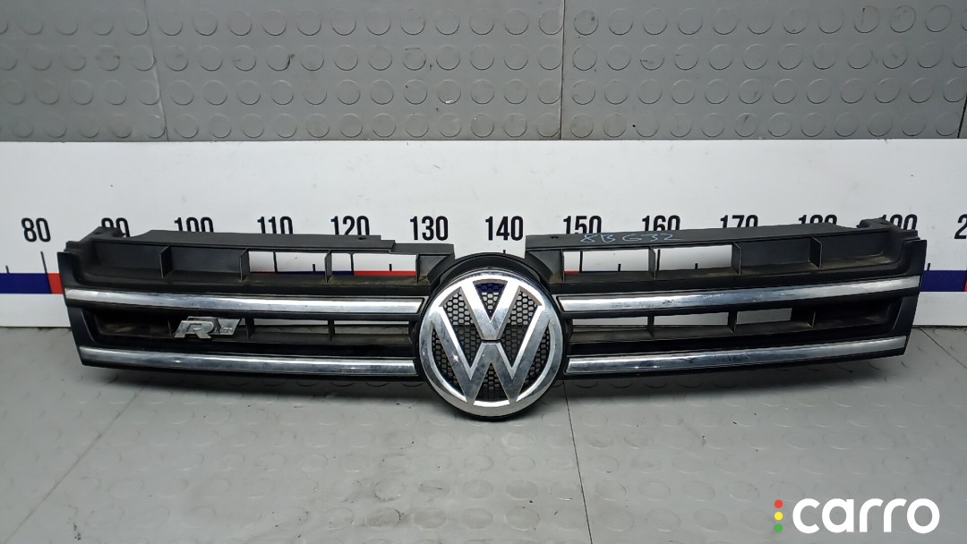 Решетка радиатора VOLKSWAGEN TOUAREG 2 2 2010-2014, ДИЗЕЛЬ, 3.0 л, АКПП, 7P6853651A, фото 1