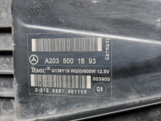 Вентилятор радиатора, MERCEDES BENZ C-CLASS W203 W203 2004-2008