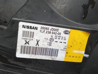 Фара левая, NISSAN QASHQAI J10 J10 2006-2010