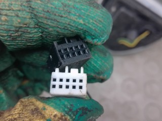 Зеркало наружное левое, ориг. номер 11PIN, MERCEDES BENZ E-CLASS W211 W211 2002-2006