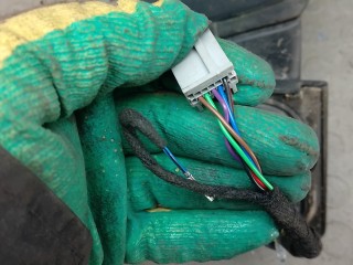 Зеркало наружное правое, ориг. номер 7PIN, LAND ROVER FREELANDER 2 2 2012-2014