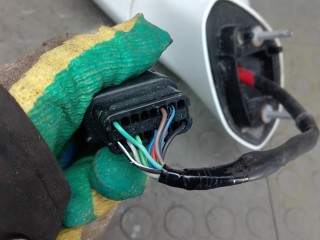Зеркало наружное левое, ориг. номер 9PIN, FORD MONDEO 5 5 2014-2019