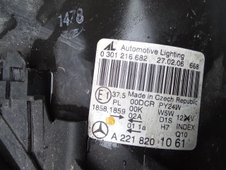 Фара правая, MERCEDES BENZ S-CLASS W221 W221 2005-2009