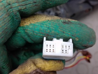 Зеркало наружное правое, ориг. номер 5PIN, TOYOTA AVENSIS T25 T25 2006-2009