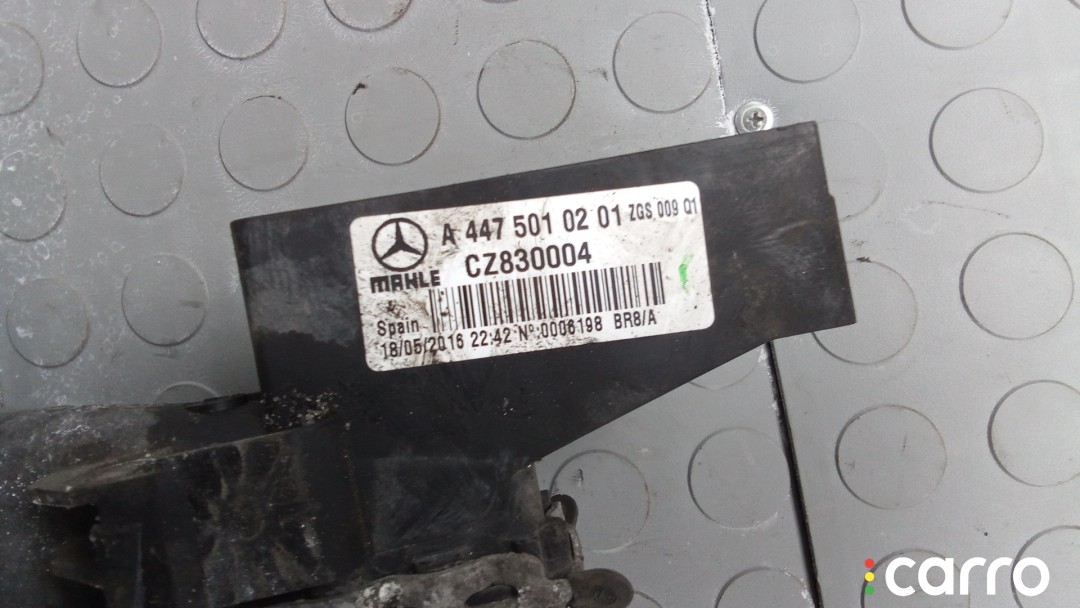 Радиатор системы охлаждения MERCEDES BENZ VITO W447 W447 2014-2020, ДИЗЕЛЬ, 1.6 л, 6МКПП, A4475010201, фото 4