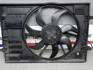 Вентилятор радиатора, ориг. номер 5Q0121205S, 5Q0121203CB, SKODA OCTAVIA A7 A7 2013-2017