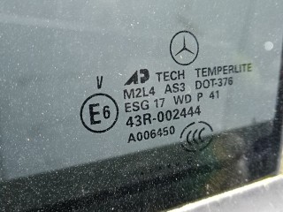 Дверь задняя левая, ориг. номер A1647300105, MERCEDES BENZ M-CLASS W164 W164 2005-2008