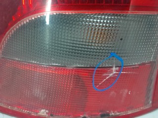 Фонарь задний правый, TOYOTA YARIS P9 P9 2005-2009