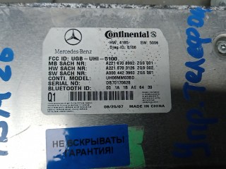 Блок управления телефоном, MERCEDES BENZ S-CLASS W221 W221 2005-2009