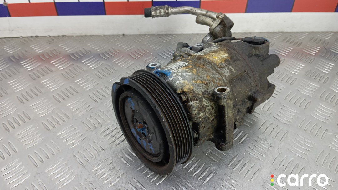 Компрессор кондиционера бензиновый RENAULT MEGANE 3 3 2008-2014, 1.6 л, 6МКПП, 8200939386A, фото 1