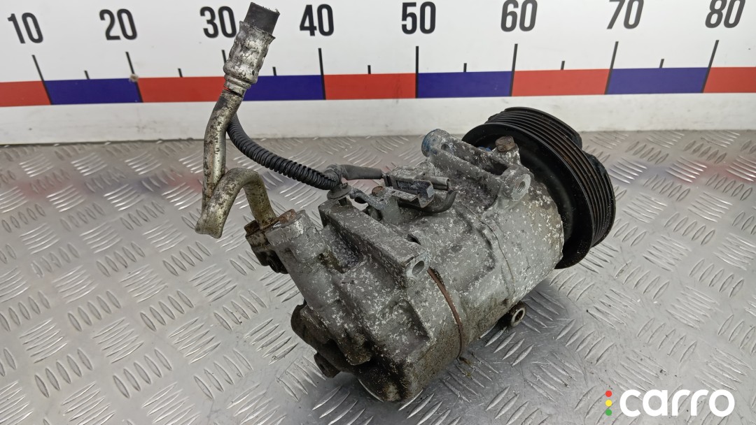 Компрессор кондиционера бензиновый RENAULT MEGANE 3 3 2008-2014, 1.6 л, 6МКПП, 8200939386A, фото 4