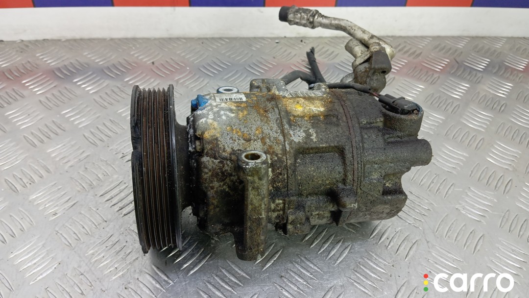 Компрессор кондиционера бензиновый RENAULT MEGANE 3 3 2008-2014, 1.6 л, 6МКПП, 8200939386A, фото 5