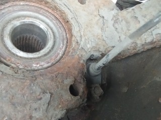 Ступица передняя правая, ориг. номер 517163E250, 513003E200, KIA SORENTO 1 1 2006-2011
