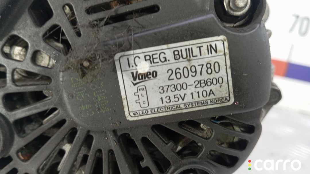Генератор бензиновый KIA SPORTAGE 3 3 2010-2014, 1.6 л, 373002B600, фото 5