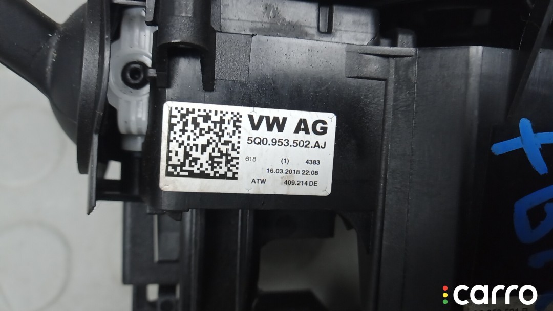 Переключатель поворотов и дворников (стрекоза) VOLKSWAGEN TIGUAN 2 2 2016-2021, 5Q0953569A, фото 5