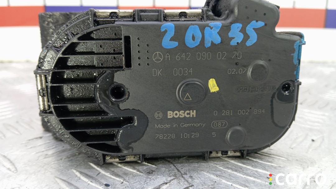 Дроссельная заслонка дизельная MERCEDES BENZ M-CLASS W164 W164 2005-2008, 3.0 л, 0281002894, фото 2
