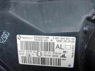 Фара левая, RENAULT MEGANE 3 3 2008-2014