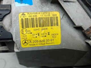 Фара левая, MERCEDES BENZ C-CLASS W203 W203 2004-2008