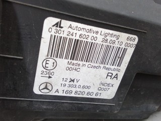 Фара правая, MERCEDES BENZ A-CLASS W169 W169 2008-2012