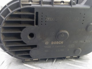 Дроссельная заслонка бензиновая, ориг. номер 078133062C, AUDI A6 C6 C6 2004-2008