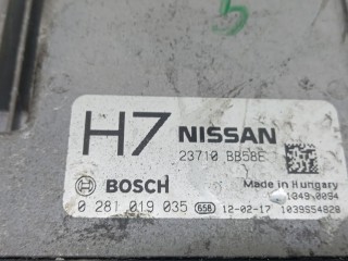 Блок управления двс, ориг. номер 23710-BB58E, 0281019035, NISSAN QASHQAI J10 +2 J10 +2