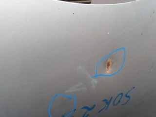 Капот, ориг. номер 533010F011, TOYOTA COROLLA VERSO 2 2