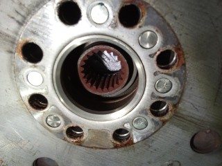 Маховик демпферный дизельный, ориг. номер 134500R010, TOYOTA RAV 4 XA30 XA30